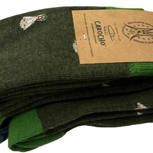 Calcetines de caña Media Color Verde